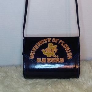 Handmade leather UF crossbody